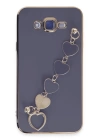 BFS  Samsung Galaxy J7 Kılıf Esila Silikon - Gri