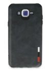 BFS  Samsung Galaxy J7 Kılıf Loop Deri Silikon - Lacivert