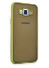 BFS  Samsung Galaxy J7 Kılıf Montreal Silikon Kapak - Açık Yeşil