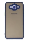 BFS  Samsung Galaxy J7 Kılıf Montreal Silikon Kapak - Lacivert