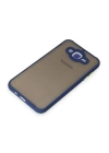 BFS  Samsung Galaxy J7 Kılıf Montreal Silikon Kapak - Lacivert