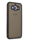 BFS  Samsung Galaxy J7 Kılıf Montreal Silikon Kapak - Siyah