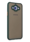 BFS  Samsung Galaxy J7 Kılıf Montreal Silikon Kapak - Yeşil