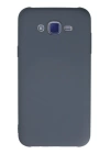 BFS  Samsung Galaxy J7 Kılıf Nano içi Kadife Silikon - Gri