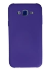 BFS  Samsung Galaxy J7 Kılıf Nano içi Kadife Silikon - Mor