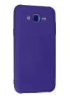 BFS  Samsung Galaxy J7 Kılıf Nano içi Kadife Silikon - Mor