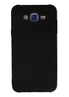 BFS  Samsung Galaxy J7 Kılıf Nano içi Kadife Silikon - Siyah