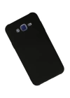 BFS  Samsung Galaxy J7 Kılıf Nano içi Kadife Silikon - Siyah