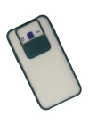 BFS  Samsung Galaxy J7 Kılıf Palm Buzlu Kamera Sürgülü Silikon - Yeşil