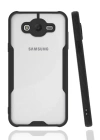 BFS  Samsung Galaxy J7 Kılıf Platin Silikon - Siyah