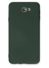 BFS  Samsung Galaxy J7 Prime Kılıf Nano içi Kadife Silikon - Koyu Yeşil
