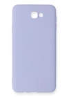BFS  Samsung Galaxy J7 Prime Kılıf Nano içi Kadife Silikon - Lila