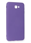 BFS  Samsung Galaxy J7 Prime Kılıf Nano içi Kadife Silikon - Mor