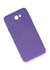 BFS  Samsung Galaxy J7 Prime Kılıf Nano içi Kadife Silikon - Mor