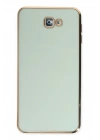 BFS  Samsung Galaxy J7 Prime Kılıf Volet Silikon - Açık Yeşil
