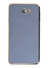 BFS  Samsung Galaxy J7 Prime Kılıf Volet Silikon - Mavi