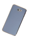 BFS  Samsung Galaxy J7 Prime Kılıf Volet Silikon - Mavi