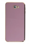BFS  Samsung Galaxy J7 Prime Kılıf Volet Silikon - Mor