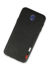 BFS  Samsung Galaxy J7 Pro / J730 Kılıf Loop Deri Silikon - Siyah