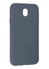 BFS  Samsung Galaxy J7 Pro / J730 Kılıf Nano içi Kadife Silikon - Gri