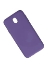 BFS  Samsung Galaxy J7 Pro / J730 Kılıf Nano içi Kadife Silikon - Mor