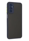 BFS  Samsung Galaxy M13 Kılıf Montreal Silikon Kapak - Lacivert