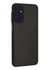 BFS  Samsung Galaxy M13 Kılıf Montreal Silikon Kapak - Siyah