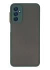 BFS  Samsung Galaxy M13 Kılıf Montreal Silikon Kapak - Yeşil
