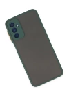 BFS  Samsung Galaxy M13 Kılıf Montreal Silikon Kapak - Yeşil