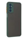 BFS  Samsung Galaxy M13 Kılıf Montreal Silikon Kapak - Yeşil