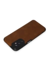 BFS  Samsung Galaxy M14 5G Kılıf Loop Deri Silikon - Kahverengi