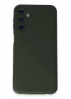 BFS  Samsung Galaxy M14 5G Kılıf Nano içi Kadife Silikon - Koyu Yeşil