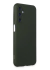 BFS  Samsung Galaxy M14 5G Kılıf Nano içi Kadife Silikon - Koyu Yeşil