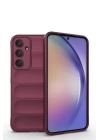 BFS  Samsung Galaxy M14 5G Kılıf Optimum Silikon - Bordo
