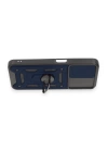 BFS  Samsung Galaxy M14 5G Kılıf Pars Lens Yüzüklü Silikon - Lacivert