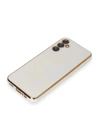 BFS  Samsung Galaxy M14 5G Kılıf Volet Silikon - Beyaz