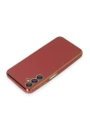 BFS  Samsung Galaxy M14 5G Kılıf Volet Silikon - Kırmızı