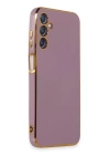 BFS  Samsung Galaxy M14 5G Kılıf Volet Silikon - Mor