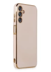 BFS  Samsung Galaxy M14 5G Kılıf Volet Silikon - Pembe