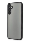 BFS  Samsung Galaxy M15 Kılıf Montreal Silikon Kapak - Siyah