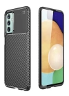 BFS  Samsung Galaxy M23 Kılıf Auto Focus Karbon Kapak - Siyah