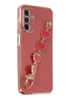 BFS  Samsung Galaxy M23 Kılıf Esila Silikon - Kırmızı