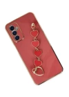 BFS  Samsung Galaxy M23 Kılıf Esila Silikon - Kırmızı