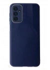 BFS  Samsung Galaxy M23 Kılıf Glass Kapak - Lacivert