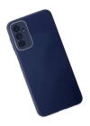 BFS  Samsung Galaxy M23 Kılıf Glass Kapak - Lacivert