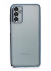 BFS  Samsung Galaxy M23 Kılıf  Lensli Silikon - Açık Mavi