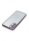 BFS Samsung Galaxy M23 Kılıf Lensli Silikon - Mor