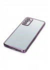 BFS Samsung Galaxy M23 Kılıf Lensli Silikon - Mor