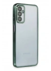 BFS Samsung Galaxy M23 Kılıf Lensli Silikon - Yeşil