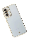 BFS  Samsung Galaxy M23 Kılıf Liva Lens Silikon - Beyaz